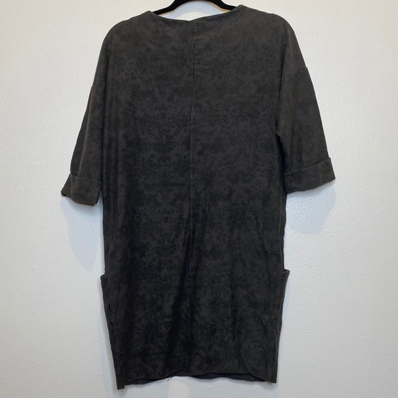 Wi & Co Made in Spain black and grey sweater dress Medium M - Picture 10 of 14
